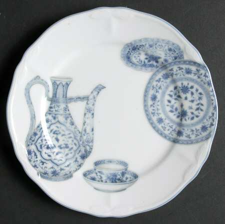 Blue Treasures Bread & Butter Plate