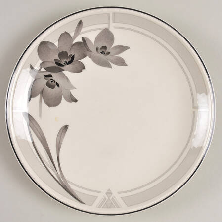 Black Tango Salad Plate