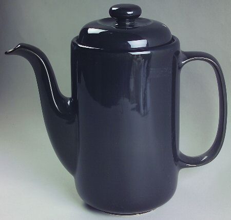 Black Tango Tea/Coffee Pot & Lid