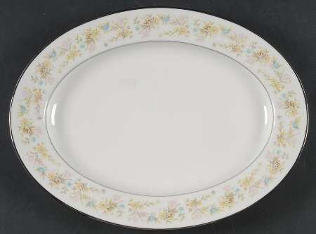 Blossom Time 11" Oval Serving Platter by Noritake
