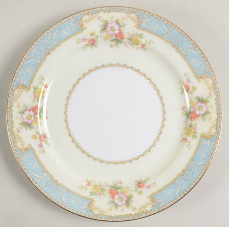 Bluedawn (#622, Rim) Salad Plate by Noritake