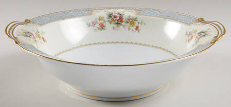 Bluedawn (#622, Rim) 10" Round Vegetable Bowl by Noritake