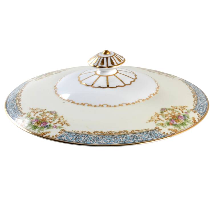 Bluedawn (#622, Rim) Lid for Round Vegetable