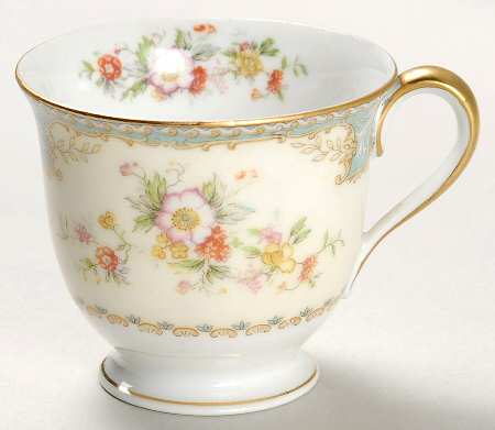 Bluedawn (#622, Rim) Footed Demitasse Cup