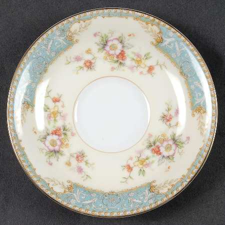 Bluedawn (#622, Rim) Saucer for Demitasse Cup by Noritake