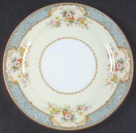 Bluedawn (#622, Rim) Luncheon Plate