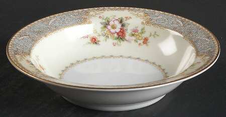 Bluedawn (#622, Rim) Rim Fruit/Dessert (Sauce) Bowl by Noritake