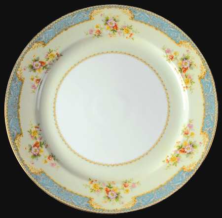 Bluedawn (#622, Rim) 12" Chop Plate (Round Platter) by Noritake