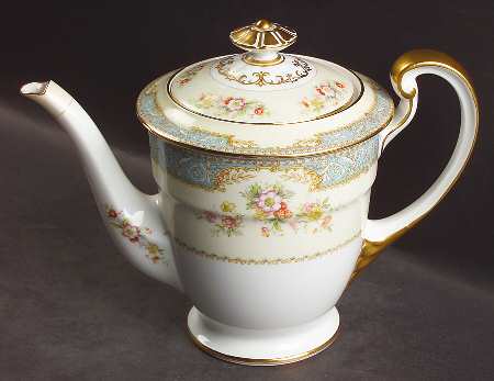 Bluedawn (#622, Rim) Teapot & Lid