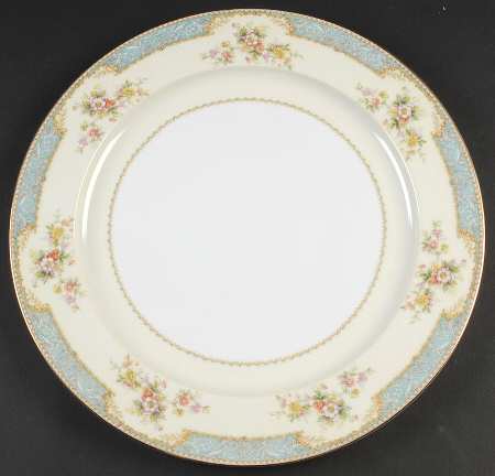 Bluedawn (#622, Rim) 14" Chop Plate (Round Platter) by Noritake