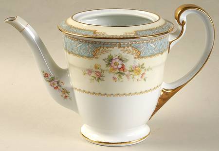Bluedawn (#622, Rim) Teapot No Lid