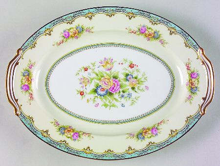 Bluaster 12" Oval Serving Platter