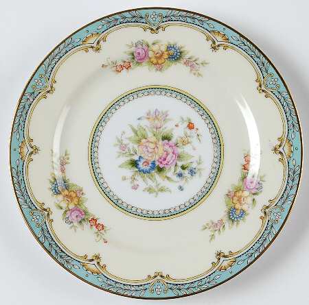 Bluaster Bread & Butter Plate