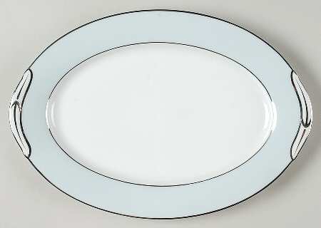 Bluedale 12" Oval Serving Platter
