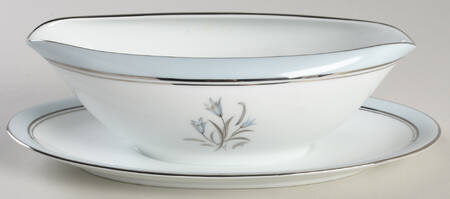 Bluebell Gravy Boat with Attached Underplate