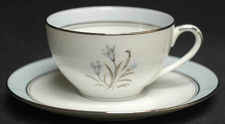 Bluebell Flat Cup & Saucer Set