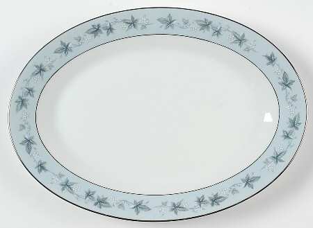 Bluecourt 12" Oval Serving Platter