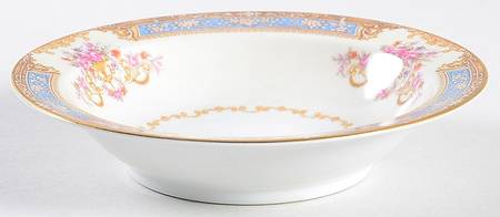 Bluelace Rim Fruit/Dessert (Sauce) Bowl