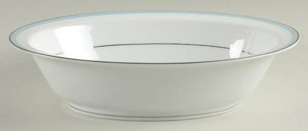 Bluemere 10" Oval Vegetable Bowl