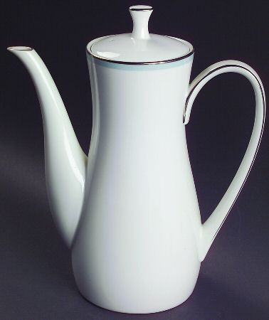 Bluetone Coffee Pot & Lid