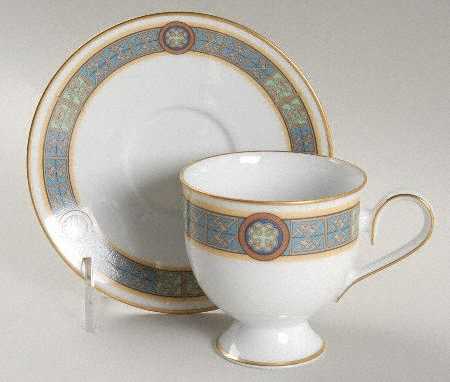 Boliska Footed Cup & Saucer Set