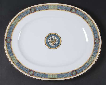 Boliska 13" Oval Serving Platter