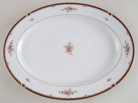 Bordeaux 16" Oval Serving Platter