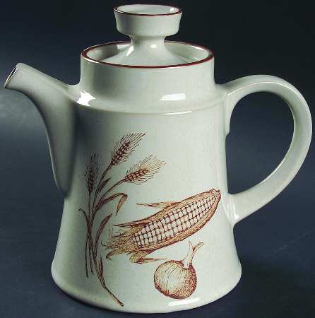 Bounty Tea/Coffee Pot & Lid