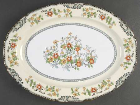 Brangane 16" Oval Serving Platter