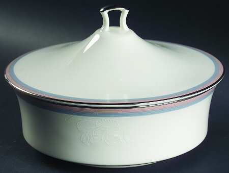 Breathless Large Round Covered Vegetable