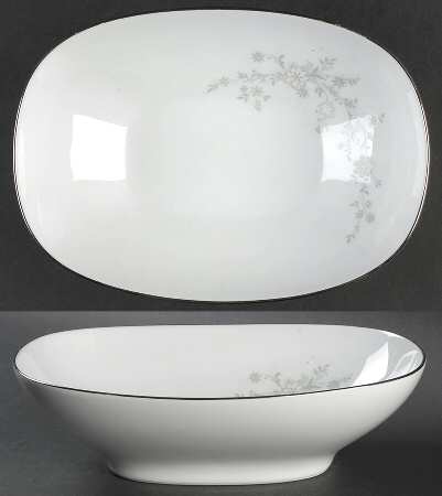 Breeze 10" Oval Vegetable Bowl