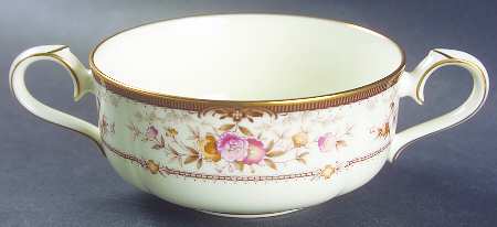 Brently Flat Cream Soup Bowl