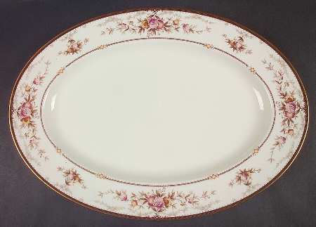 Brently 16" Oval Serving Platter
