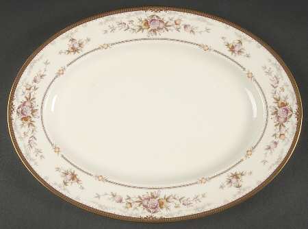 Brently 12" Oval Serving Platter