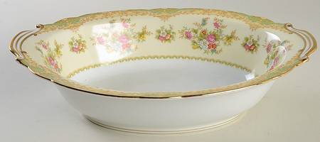 Breton 10" Oval Vegetable Bowl