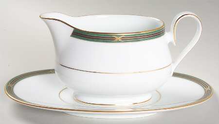 Brickhaven Gravy Boat & Underplate (Relish/Butter)