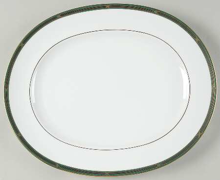 Brickhaven 15" Oval Serving Platter
