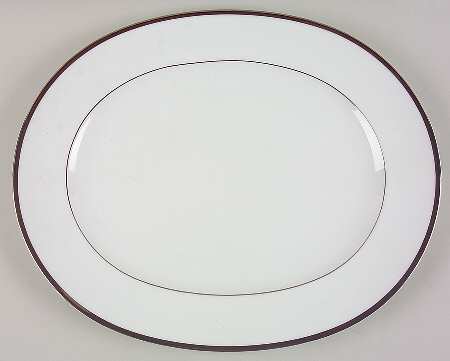 Brigette 15" Oval Serving Platter