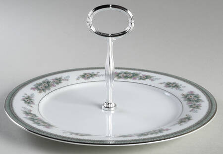 Bristol Round Serving Plate with Center Handle (Dp) Hc