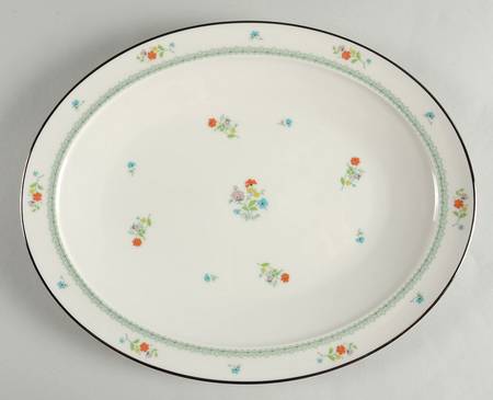 Brittany 14" Oval Serving Platter
