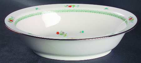 Brittany 10" Oval Vegetable Bowl