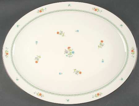 Brittany 16" Oval Serving Platter