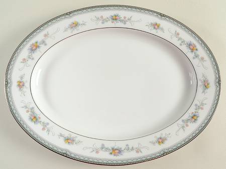 Brookvale 11" Oval Serving Platter