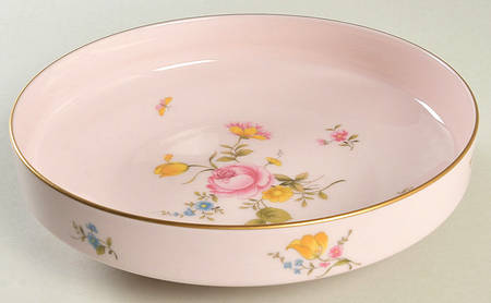 Bridal Rose 8" Round Vegetable Bowl