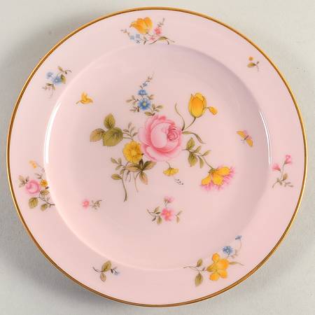 Bridal Rose Bread & Butter Plate