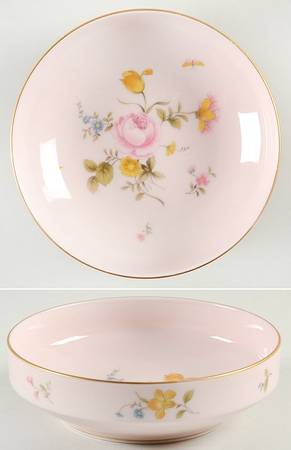 Bridal Rose Fruit/Dessert (Sauce) Bowl