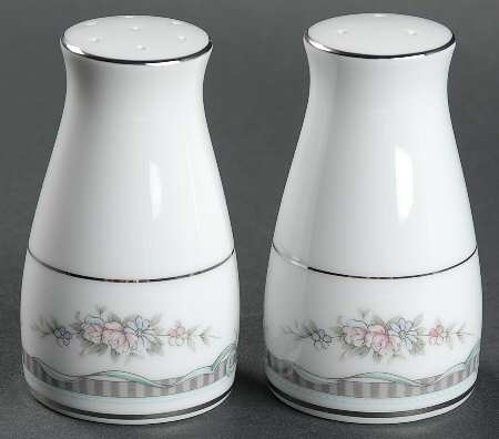 Bridal Ribbon Salt & Pepper Set
