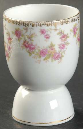 Bridal Rose Double Egg Cup