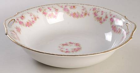 Bridal Rose 9" Round Vegetable Bowl