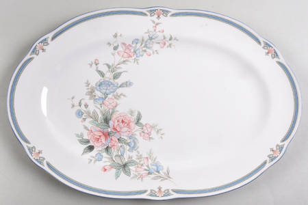Brighton Springs 14" Oval Serving Platter